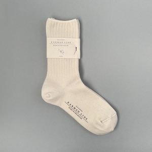 TAURUS / Socks / White / 23-25cm / KARMAN LINE