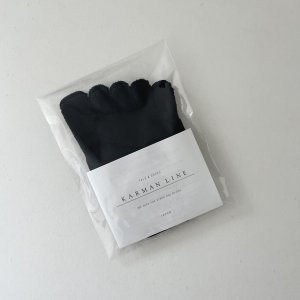 URANUS / Socks / Black / 23-25cm / KARMAN LINE
