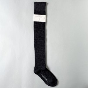 VIRGO / Knee high socks / Charcoal / KARMAN LINE