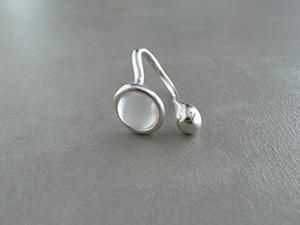 AP-PISTILLI-02A / Silver, Moonstone