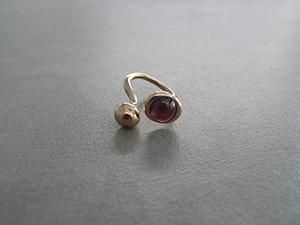 AP-PISTILLI-02 / Bronze, Garnet