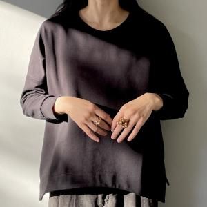ALINA JS / cut and sew / Black / QUATTROPIU