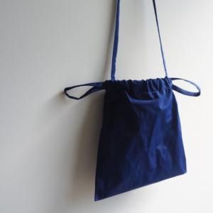 DRAWSTRING BAG WITH STRAP XS / Blue / formuniform