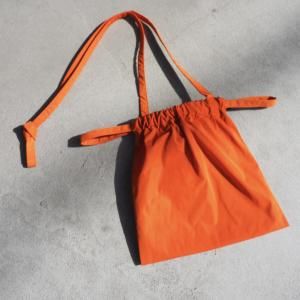 DRAWSTRING BAG WITH STRAP XS / Orange / formuniform