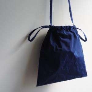 DRAWSTRING BAG WITH STRAP SS / Blue / formuniform