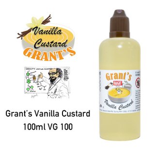 Grant' Vanilla Custard 100ml ALL VG