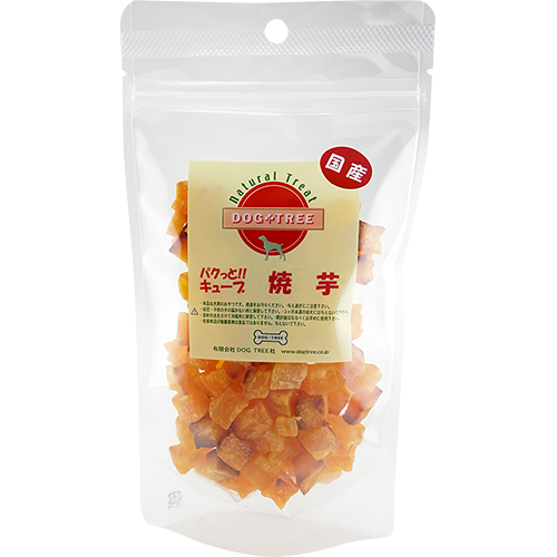 犬用おやつ 国産 パクっとキューブ 焼芋 Dogtree ドッグ ツリー 大阪 通販 犬用おやつ 国産 パクっとキューブ 焼芋 Dogtree ドッグ ツリー 大阪 通販