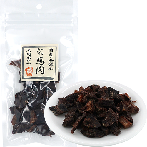 犬用おやつ 国産 無添加 一口角切り 馬肉 Dogtree ドッグ ツリー 大阪 通販 犬用おやつ 国産 無添加 一口角切り 馬肉 Dogtree ドッグ ツリー 大阪 通販