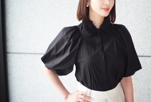 arimatsu blouse/black - akiki