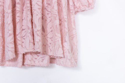 babydoll blouse/pink - akiki