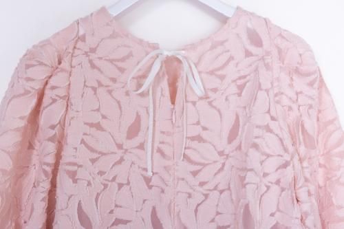babydoll blouse/pink - akiki