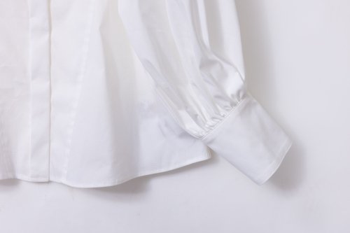 arimatsu peplum blouse/white - akiki