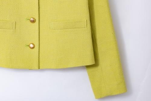 bishu tweed jacket/green-