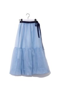 new:organdy ribbon skirt/l.blue  </a> <span class=