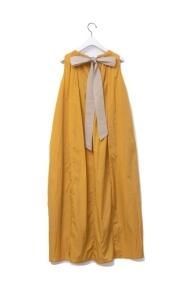 【新品未着用】akiki☆ワンピース Wガーゼ胸切替襟後ろゴムワンピース（kinako）の商品詳細