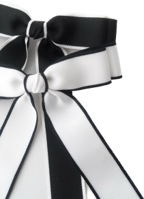 black and white ribbon valletta