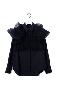 restockswan blouse/black 