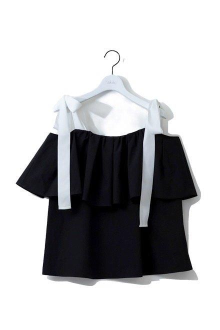 トップス akiki 2way ribbon top akiki 2way ribbon top