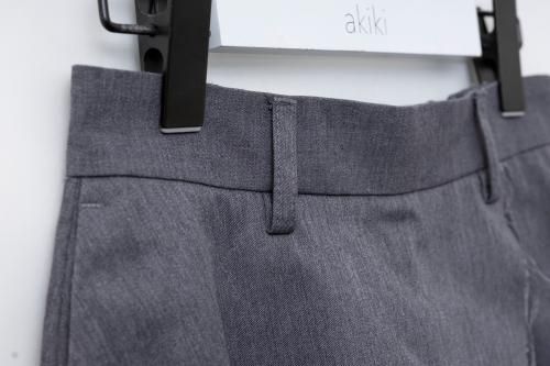 new skirt style culottes/gray - akiki