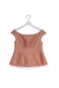 ¡Úpre order¡ÛLe Corolle Silk Wool Top/pink beige