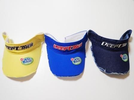 DEEPLINER サンバイザー 各色 - FISHING SERVICE MAREBLE