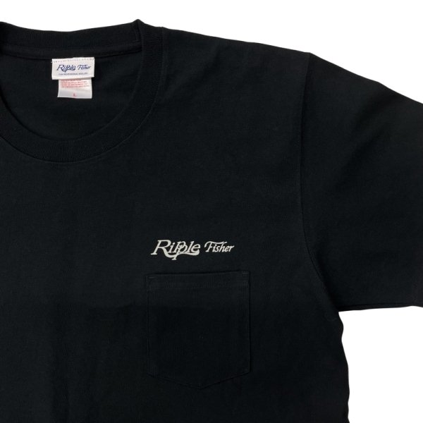 訳あり】 ブラック 2022 デザインTシャツ 【送料無料】リップル 