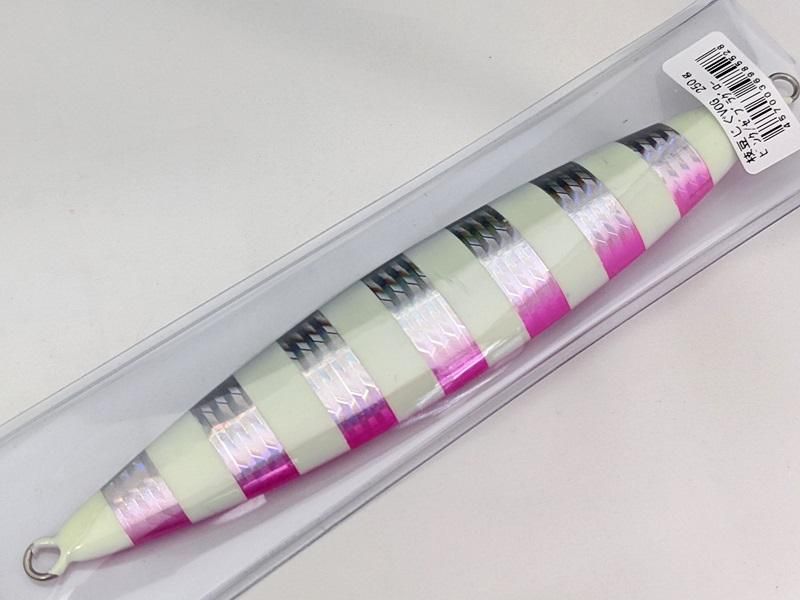 枝豆じぐ VOG ピンク/ゼブラグロー - FISHING SERVICE MAREBLE