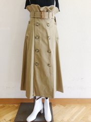 <img class='new_mark_img1' src='https://img.shop-pro.jp/img/new/icons16.gif' style='border:none;display:inline;margin:0px;padding:0px;width:auto;' />THE SHINZONE/TRENCH SKIRT