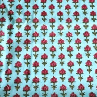 Block print fabrics 忧طʤ˥ԥ󥯷Ϥδݤ  BC20-013