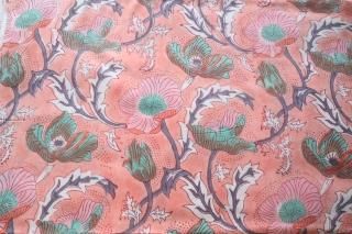 Block print fabrics  ԥ󥯤Ͽ礭ʲ͡BCT22-12