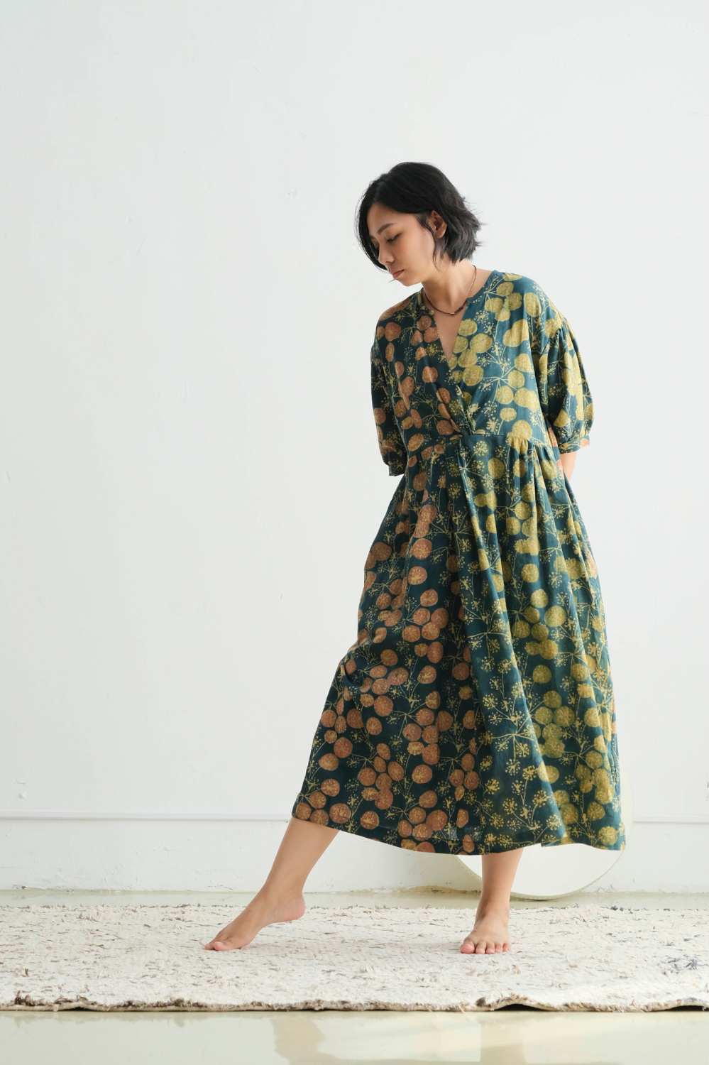 Khadi եȥԡ B046 flower