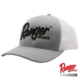 【Ranger Boats レンジャーウェア】  Grey/White Cap with Ranger logo