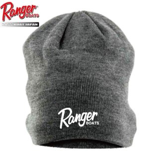 【Ranger Boats レンジャーウェア】 Knit Fleece Lined Stocking Cap - Charcoal