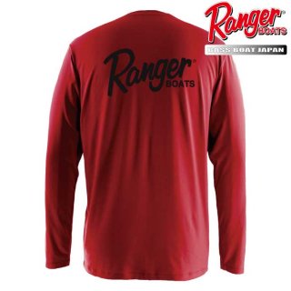 【Ranger Boats レンジャーウェア】*Ranger Cup* Performance LS Crew -Red Hot