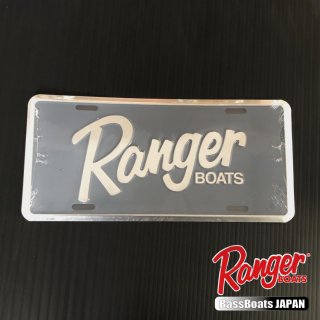 【Ranger Boats レンジャーグッズ】ライセンスプレート
